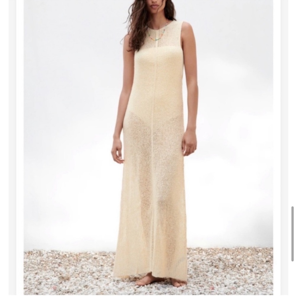 Zara Long Knit Dress